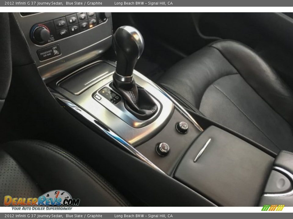 2012 Infiniti G 37 Journey Sedan Blue Slate / Graphite Photo #19