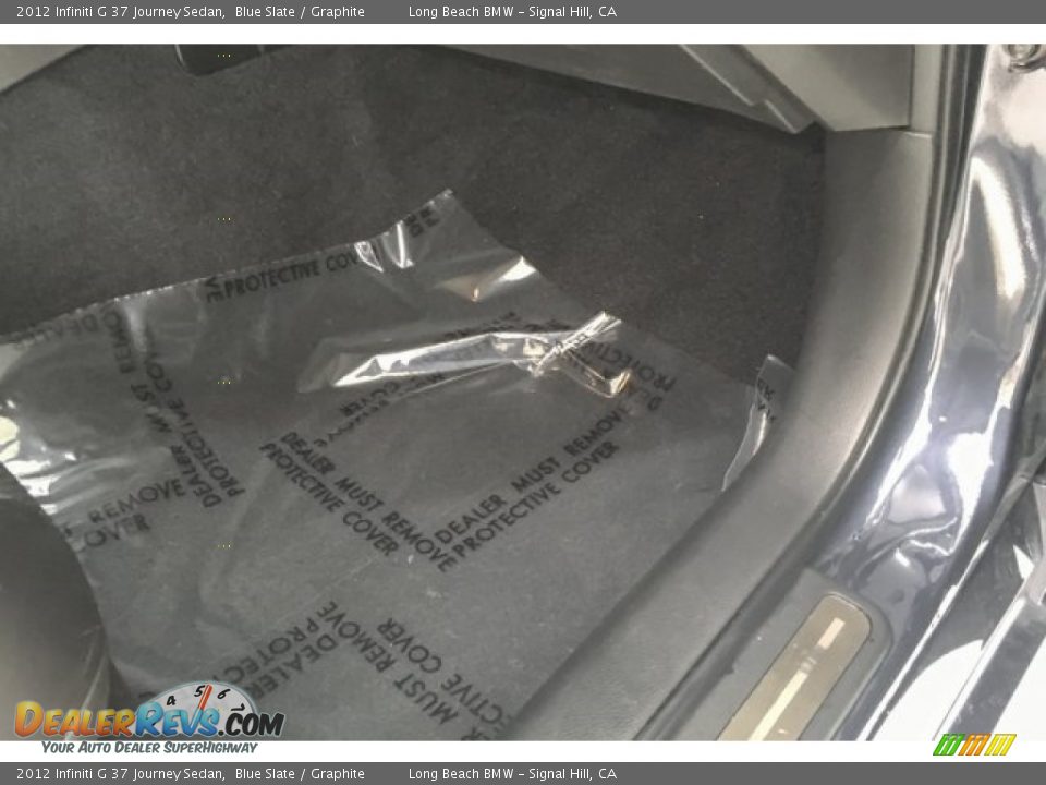 2012 Infiniti G 37 Journey Sedan Blue Slate / Graphite Photo #23
