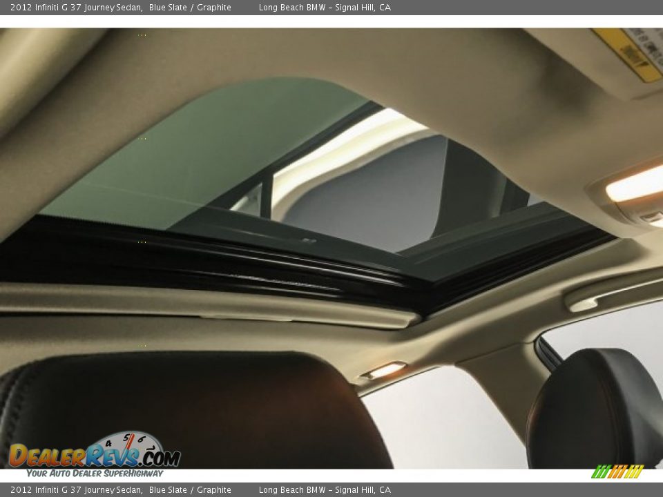 2012 Infiniti G 37 Journey Sedan Blue Slate / Graphite Photo #24