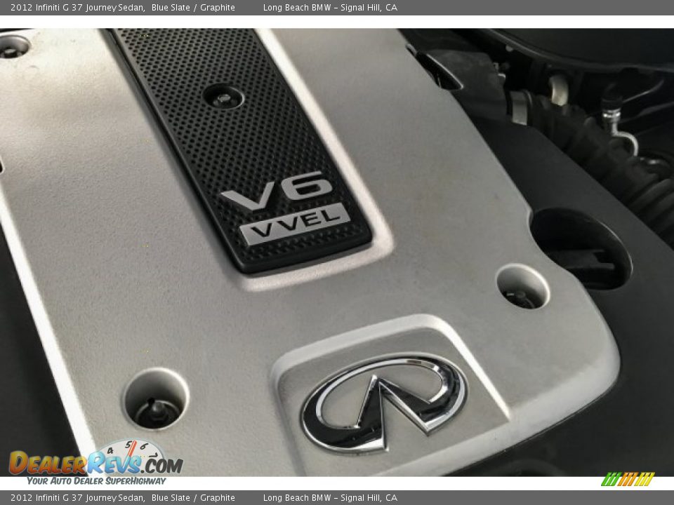 2012 Infiniti G 37 Journey Sedan Blue Slate / Graphite Photo #26