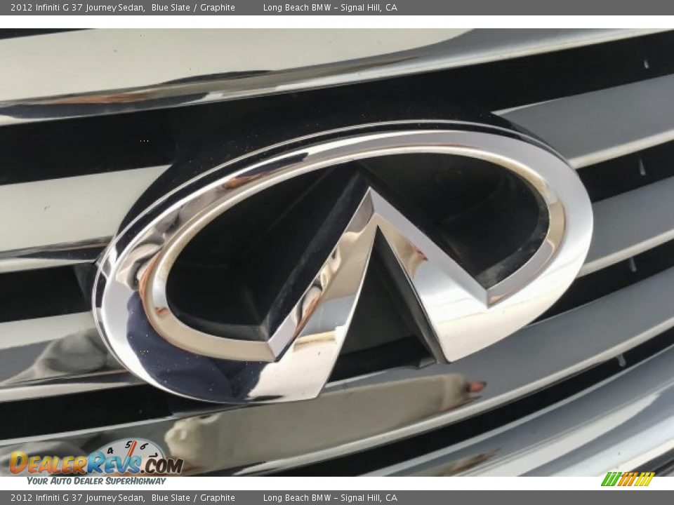 2012 Infiniti G 37 Journey Sedan Blue Slate / Graphite Photo #28