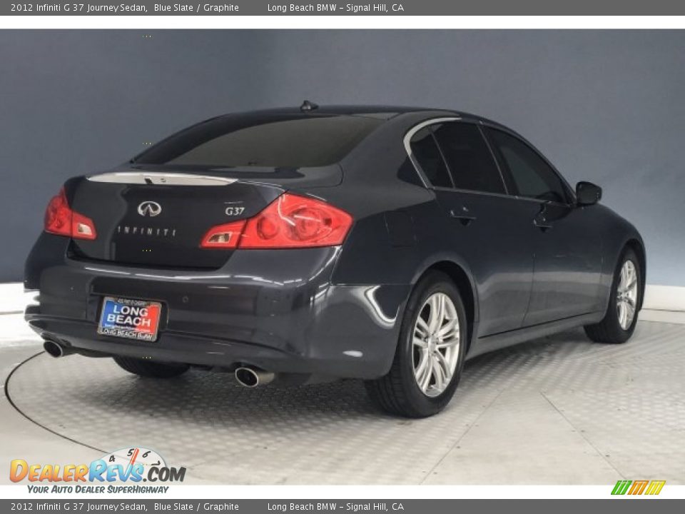 2012 Infiniti G 37 Journey Sedan Blue Slate / Graphite Photo #33