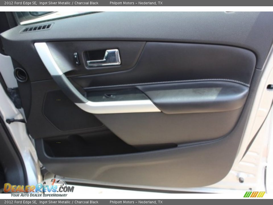 2012 Ford Edge SE Ingot Silver Metallic / Charcoal Black Photo #29