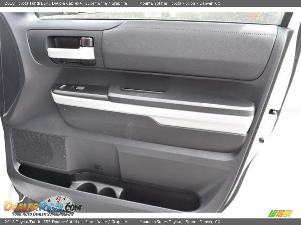 2018 Toyota Tundra SR5 Double Cab 4x4 Super White / Graphite Photo #22