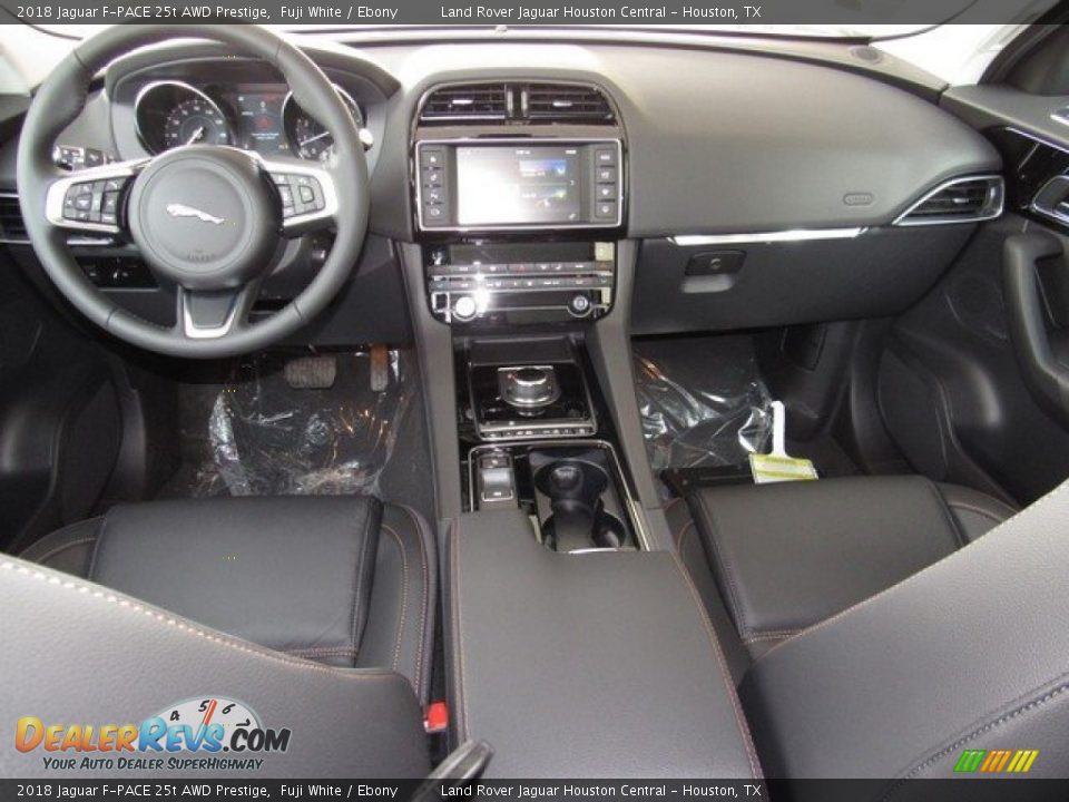2018 Jaguar F-PACE 25t AWD Prestige Fuji White / Ebony Photo #4