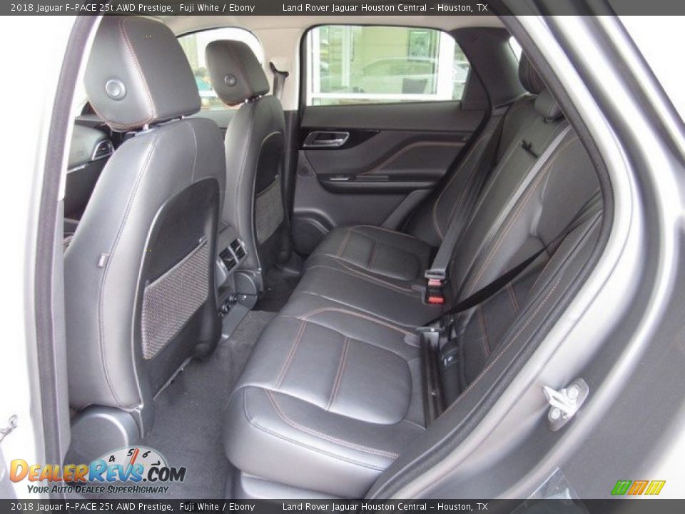 2018 Jaguar F-PACE 25t AWD Prestige Fuji White / Ebony Photo #5