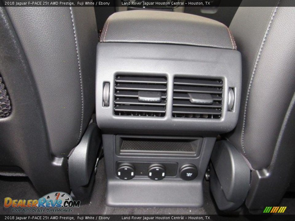 2018 Jaguar F-PACE 25t AWD Prestige Fuji White / Ebony Photo #15