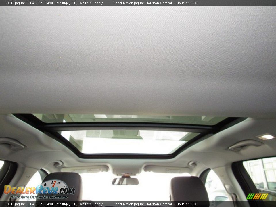2018 Jaguar F-PACE 25t AWD Prestige Fuji White / Ebony Photo #17