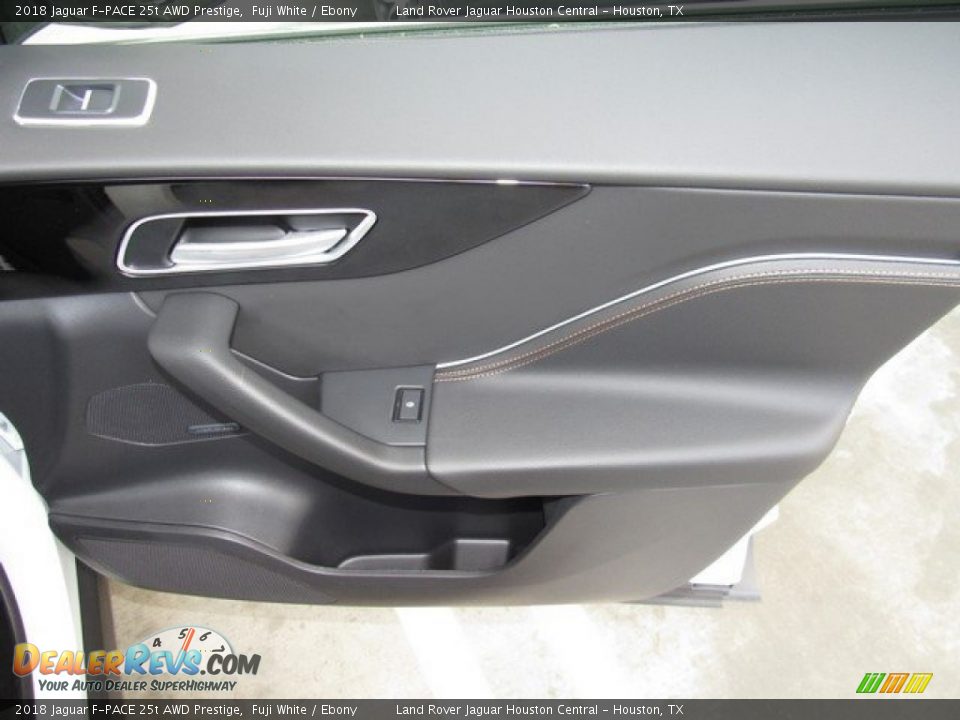 2018 Jaguar F-PACE 25t AWD Prestige Fuji White / Ebony Photo #21