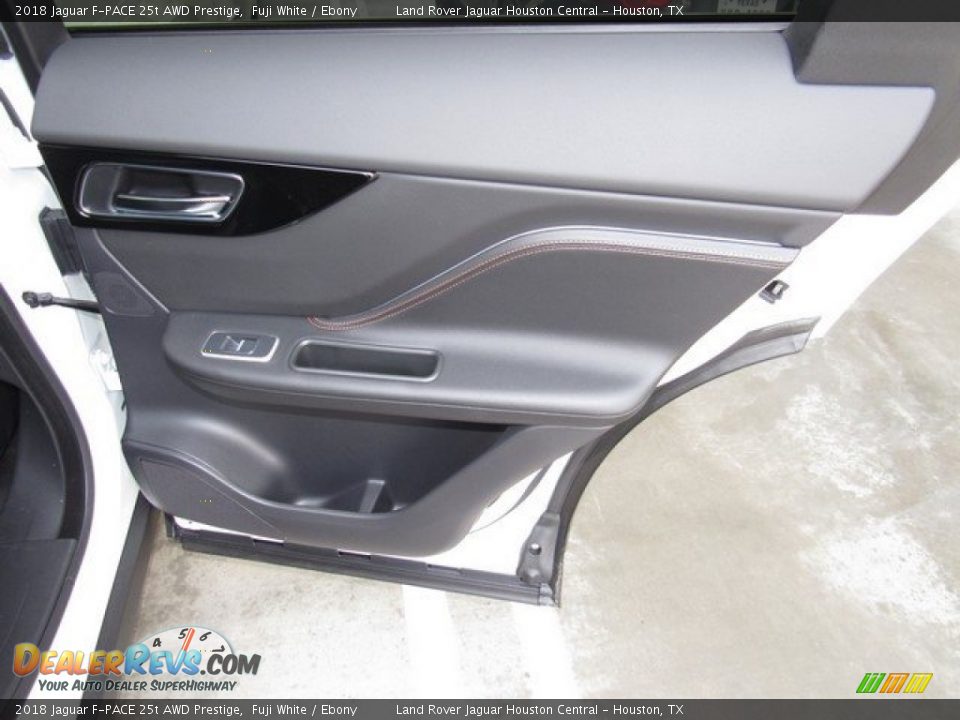 2018 Jaguar F-PACE 25t AWD Prestige Fuji White / Ebony Photo #22