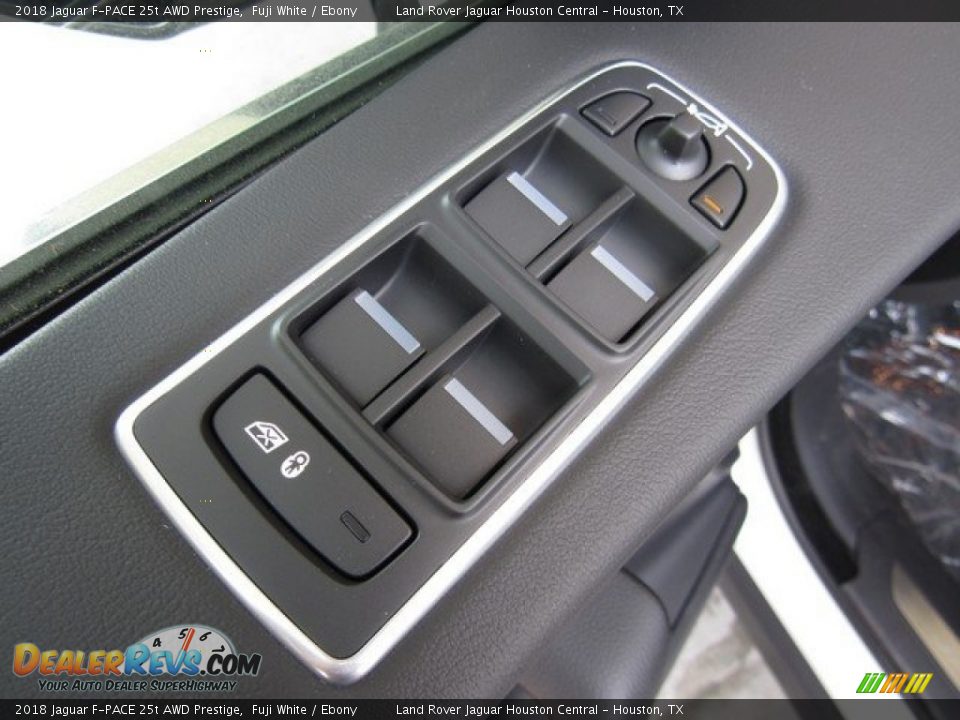 2018 Jaguar F-PACE 25t AWD Prestige Fuji White / Ebony Photo #25