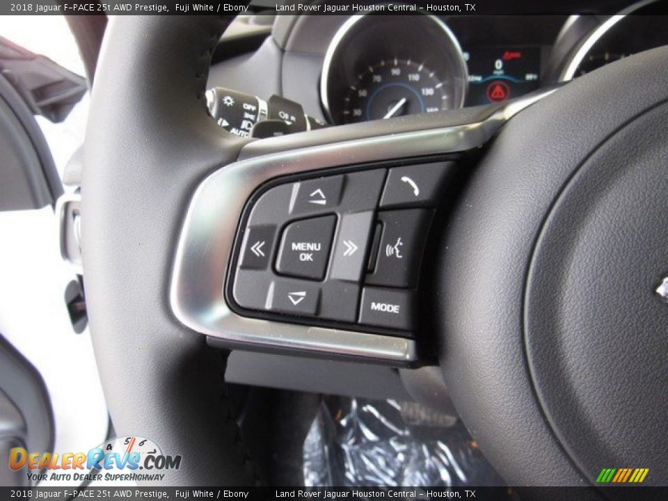 2018 Jaguar F-PACE 25t AWD Prestige Fuji White / Ebony Photo #29
