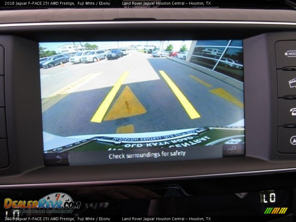 2018 Jaguar F-PACE 25t AWD Prestige Fuji White / Ebony Photo #34