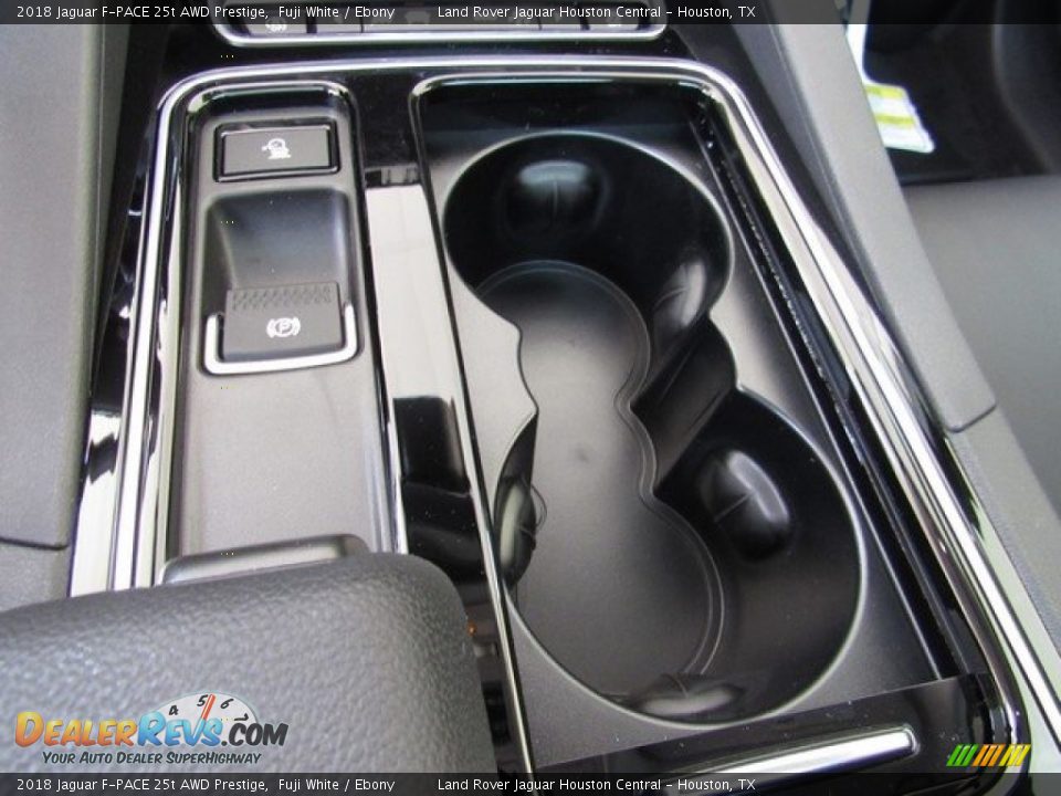 2018 Jaguar F-PACE 25t AWD Prestige Fuji White / Ebony Photo #36