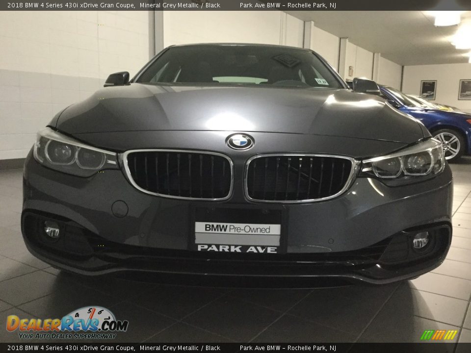 2018 BMW 4 Series 430i xDrive Gran Coupe Mineral Grey Metallic / Black Photo #8