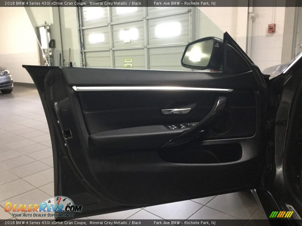 2018 BMW 4 Series 430i xDrive Gran Coupe Mineral Grey Metallic / Black Photo #9
