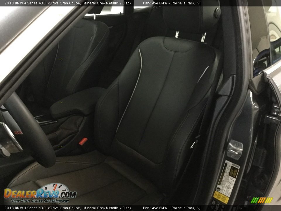 2018 BMW 4 Series 430i xDrive Gran Coupe Mineral Grey Metallic / Black Photo #10
