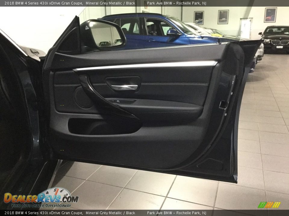 2018 BMW 4 Series 430i xDrive Gran Coupe Mineral Grey Metallic / Black Photo #15