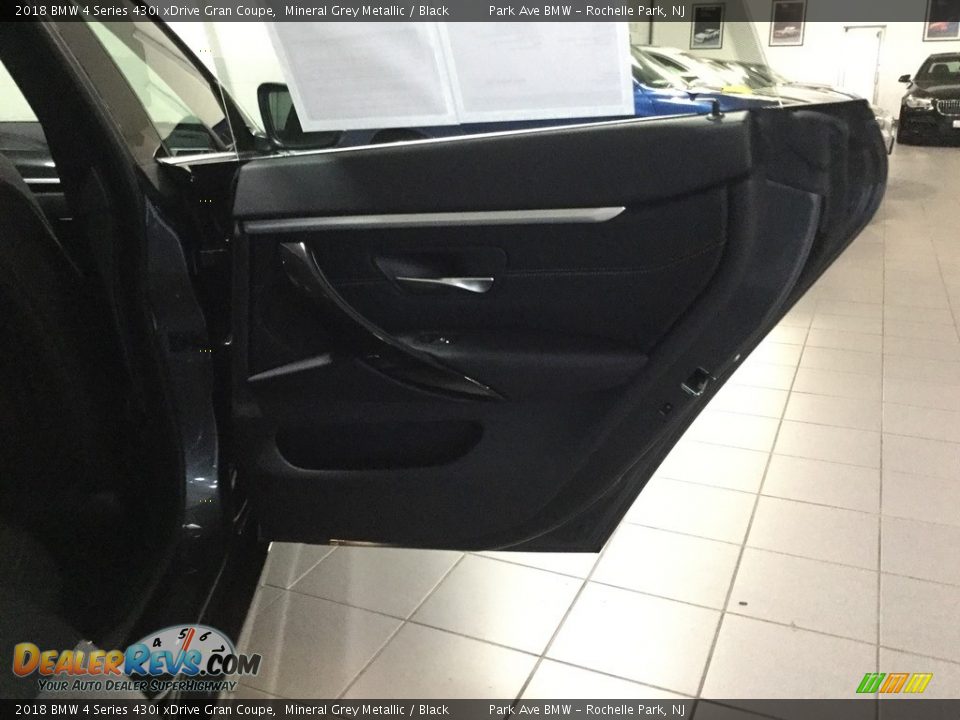 2018 BMW 4 Series 430i xDrive Gran Coupe Mineral Grey Metallic / Black Photo #18