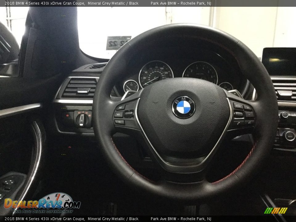 2018 BMW 4 Series 430i xDrive Gran Coupe Mineral Grey Metallic / Black Photo #22