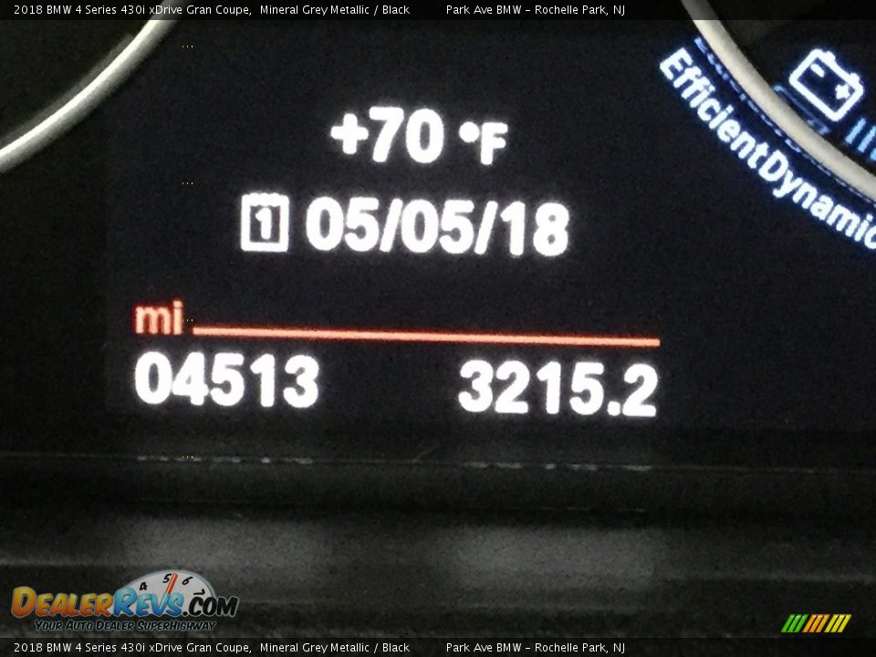 2018 BMW 4 Series 430i xDrive Gran Coupe Mineral Grey Metallic / Black Photo #23