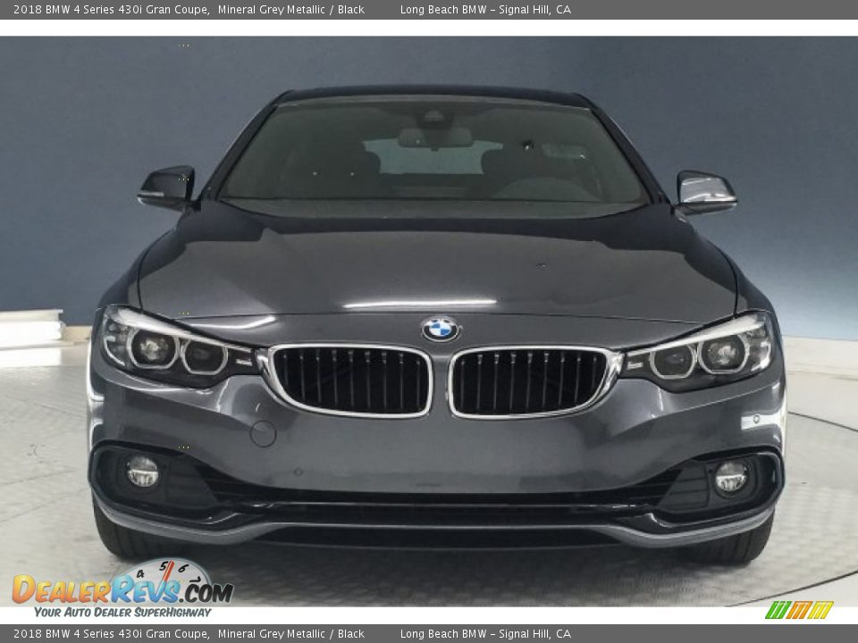 2018 BMW 4 Series 430i Gran Coupe Mineral Grey Metallic / Black Photo #2