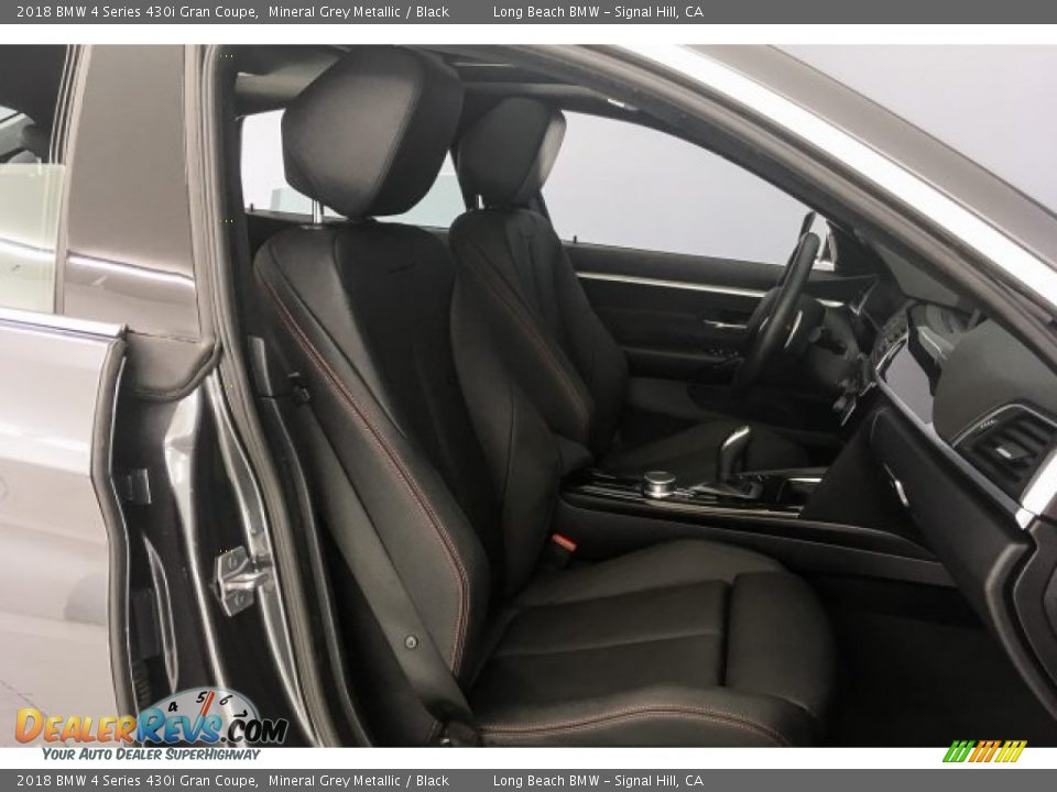 2018 BMW 4 Series 430i Gran Coupe Mineral Grey Metallic / Black Photo #6
