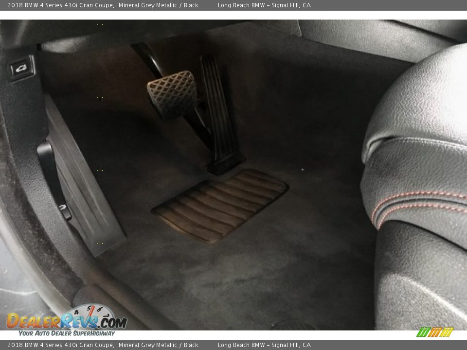 2018 BMW 4 Series 430i Gran Coupe Mineral Grey Metallic / Black Photo #19