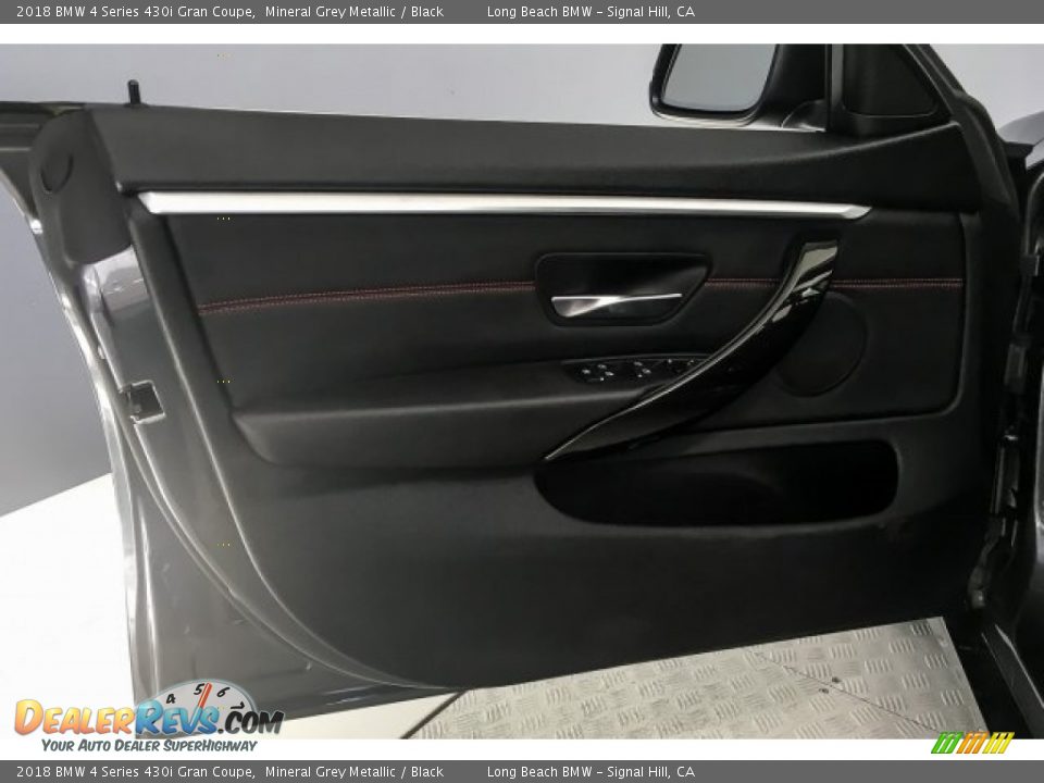 2018 BMW 4 Series 430i Gran Coupe Mineral Grey Metallic / Black Photo #21