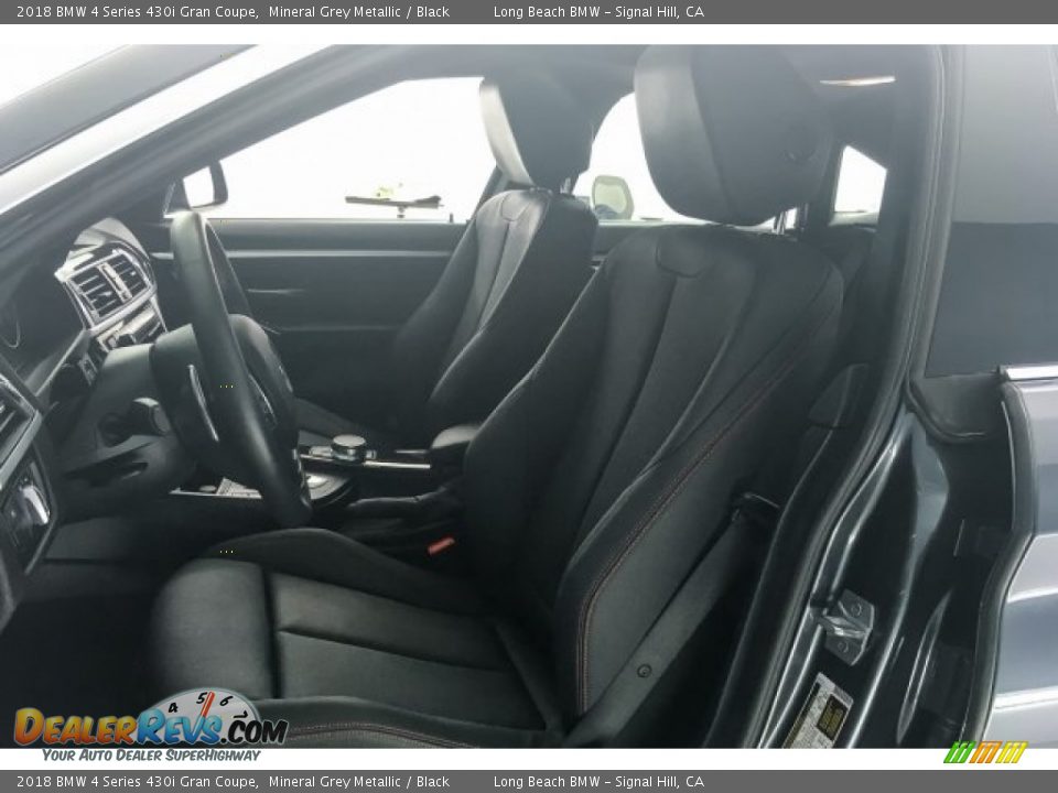 2018 BMW 4 Series 430i Gran Coupe Mineral Grey Metallic / Black Photo #30