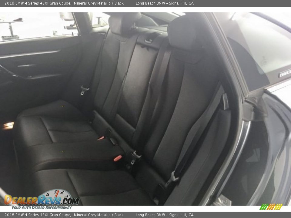 2018 BMW 4 Series 430i Gran Coupe Mineral Grey Metallic / Black Photo #31