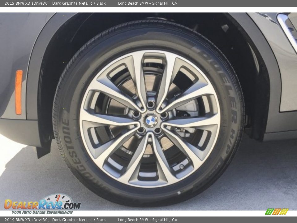 2019 BMW X3 sDrive30i Dark Graphite Metallic / Black Photo #9