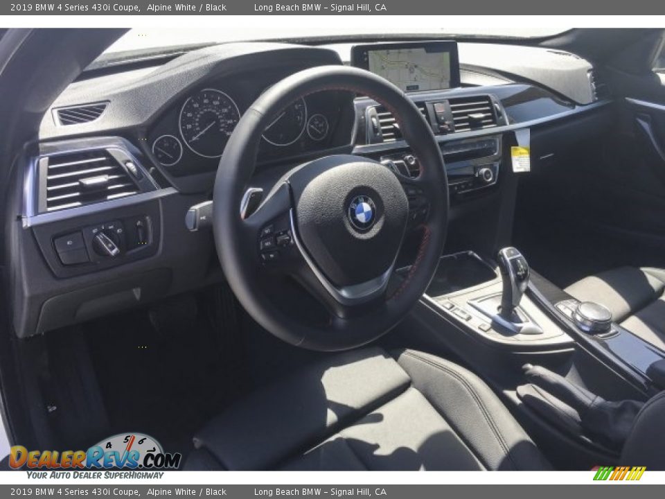 2019 BMW 4 Series 430i Coupe Alpine White / Black Photo #5