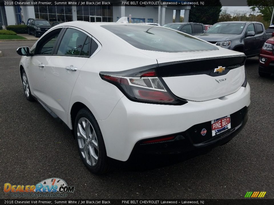 2018 Chevrolet Volt Premier Summit White / Jet Black/Jet Black Photo #4