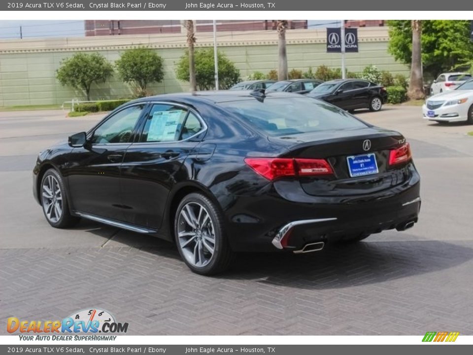 2019 Acura TLX V6 Sedan Crystal Black Pearl / Ebony Photo #5