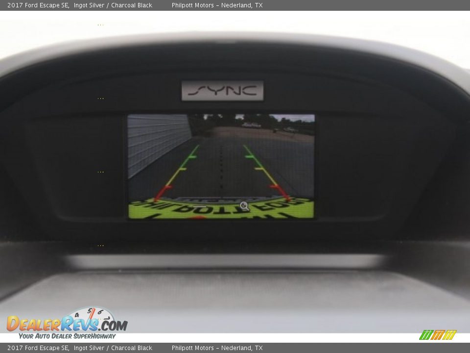 2017 Ford Escape SE Ingot Silver / Charcoal Black Photo #17
