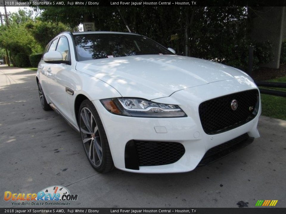2018 Jaguar XF Sportbrake S AWD Fuji White / Ebony Photo #2