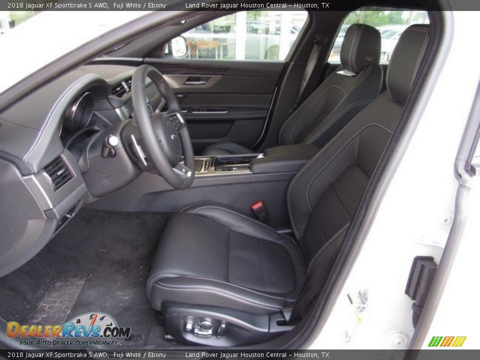 Front Seat of 2018 Jaguar XF Sportbrake S AWD Photo #3