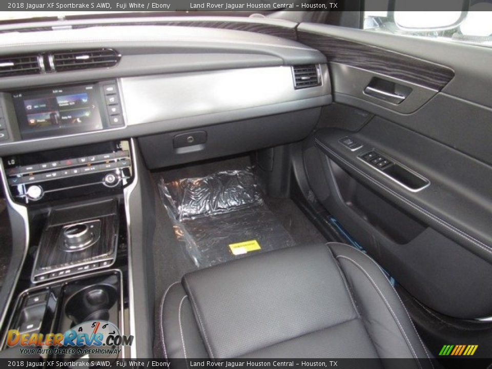 2018 Jaguar XF Sportbrake S AWD Fuji White / Ebony Photo #14