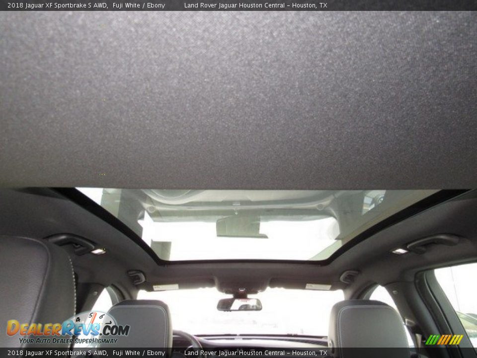 2018 Jaguar XF Sportbrake S AWD Fuji White / Ebony Photo #17