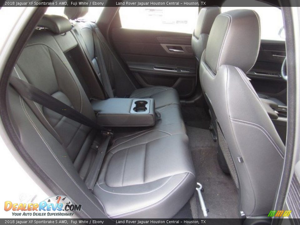 Rear Seat of 2018 Jaguar XF Sportbrake S AWD Photo #18
