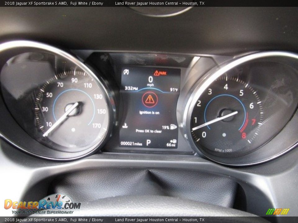 2018 Jaguar XF Sportbrake S AWD Gauges Photo #30