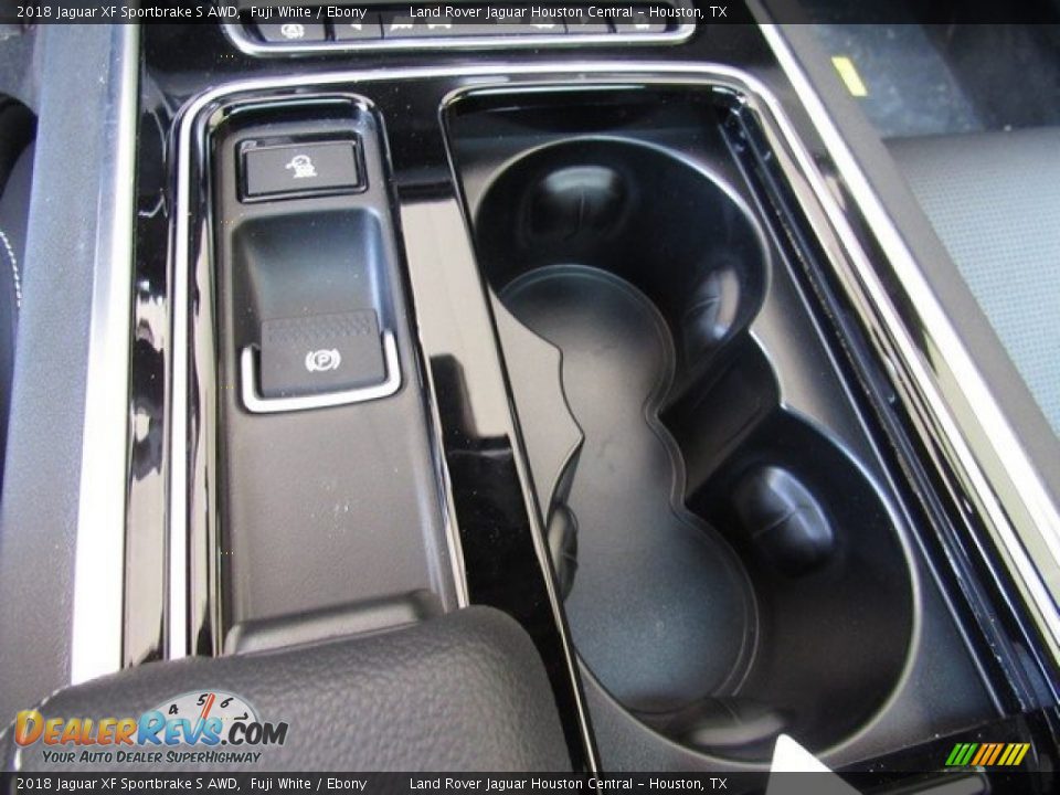2018 Jaguar XF Sportbrake S AWD Fuji White / Ebony Photo #35