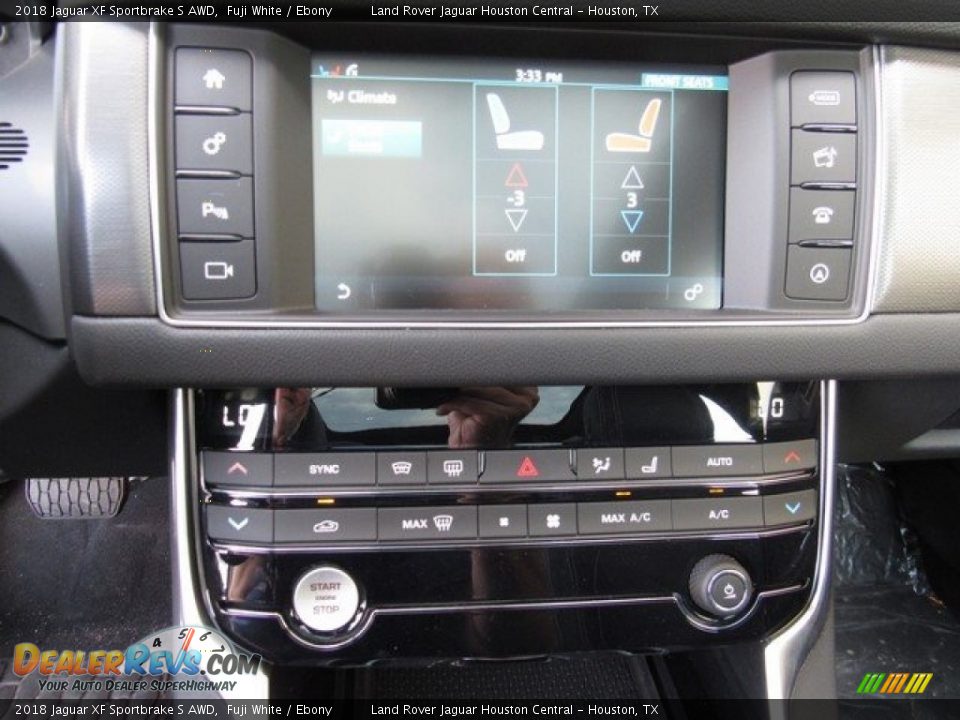 2018 Jaguar XF Sportbrake S AWD Fuji White / Ebony Photo #36