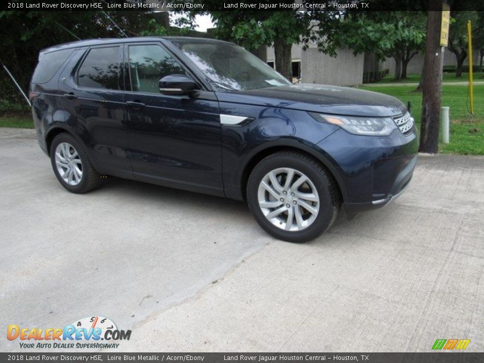 2018 Land Rover Discovery HSE Loire Blue Metallic / Acorn/Ebony Photo #1