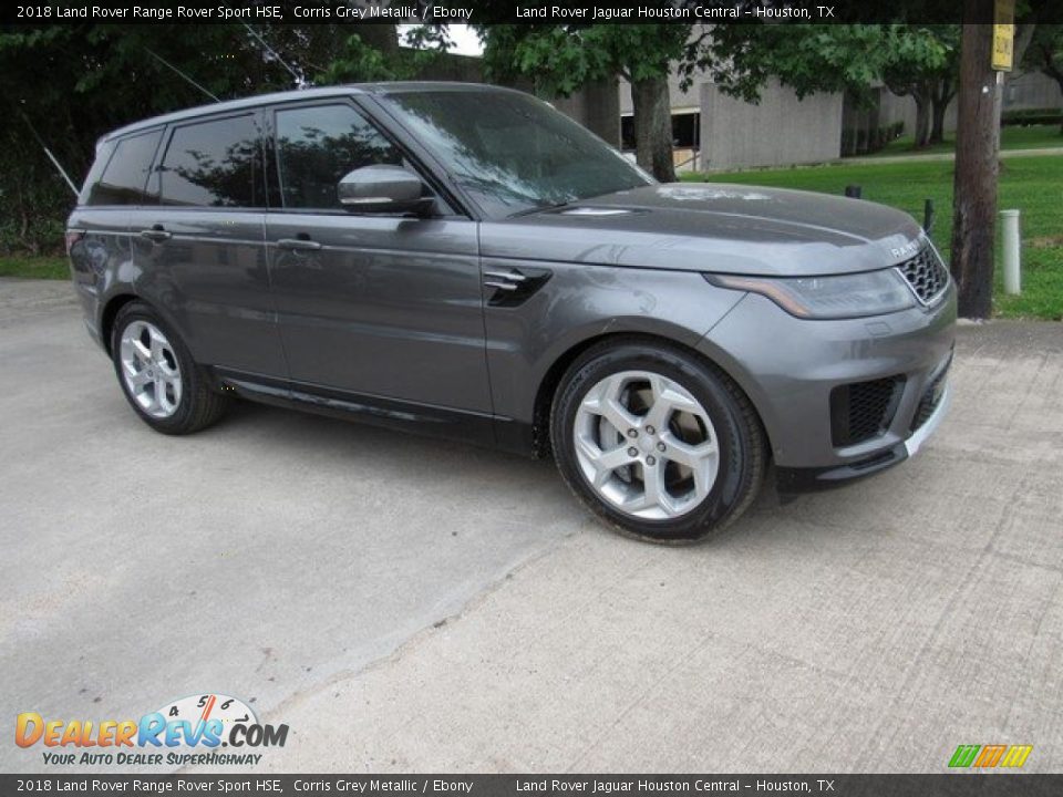 2018 Land Rover Range Rover Sport HSE Corris Grey Metallic / Ebony Photo #1