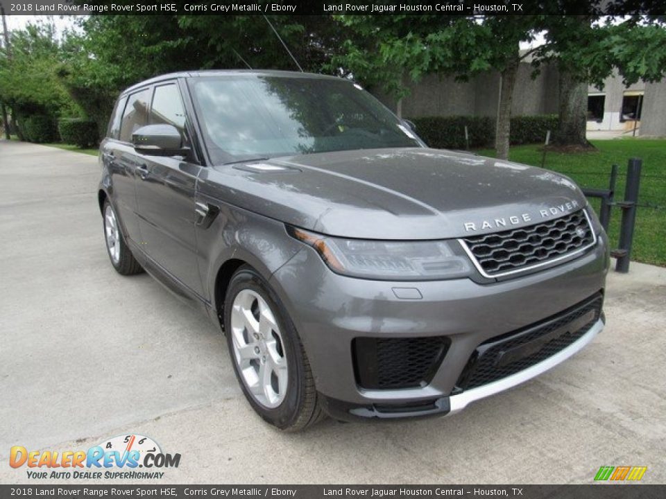 2018 Land Rover Range Rover Sport HSE Corris Grey Metallic / Ebony Photo #2