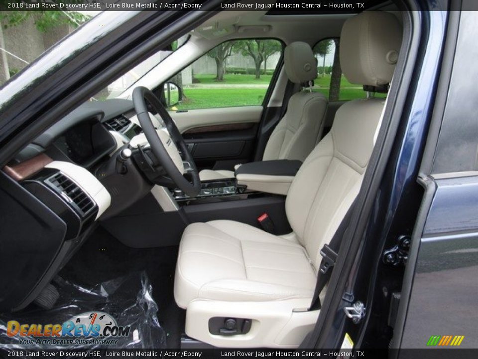 2018 Land Rover Discovery HSE Loire Blue Metallic / Acorn/Ebony Photo #3