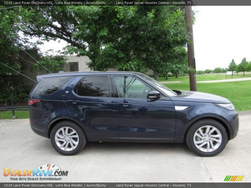 2018 Land Rover Discovery HSE Loire Blue Metallic / Acorn/Ebony Photo #6