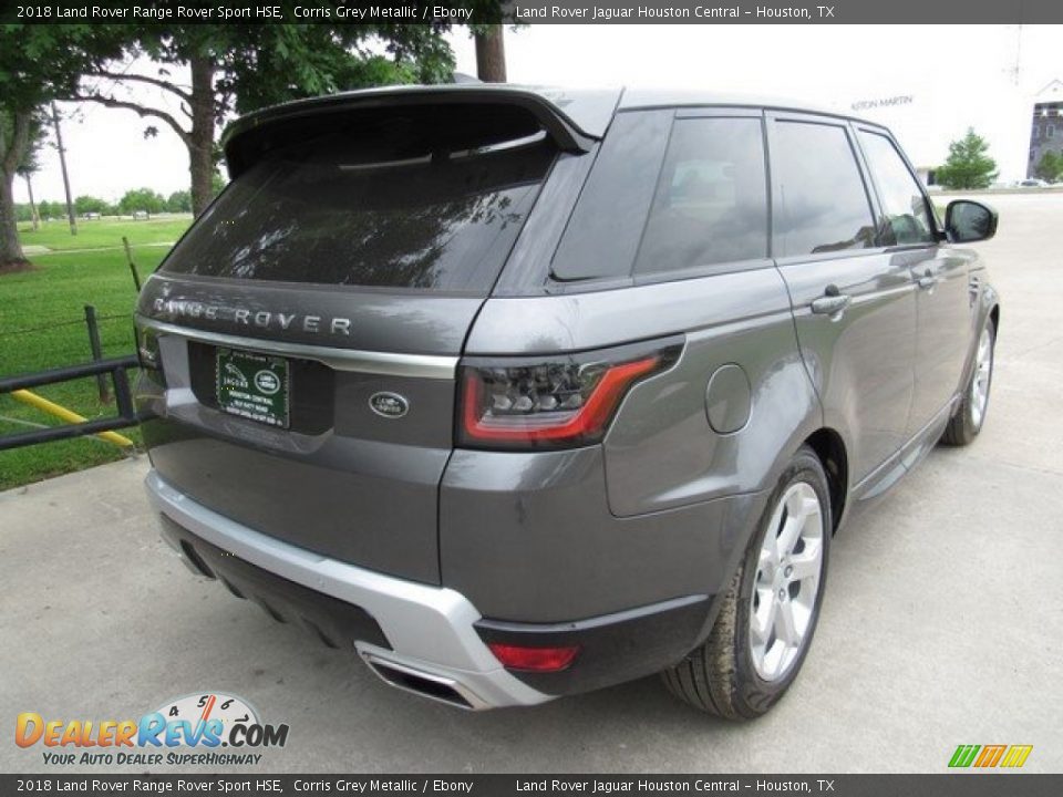 2018 Land Rover Range Rover Sport HSE Corris Grey Metallic / Ebony Photo #7